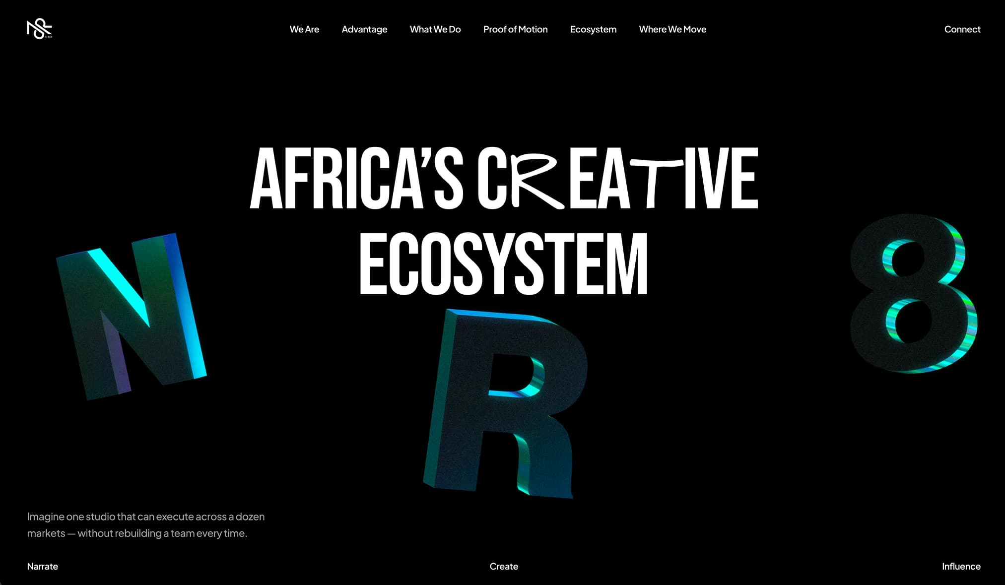 Motion and interface detail from the NR8 website