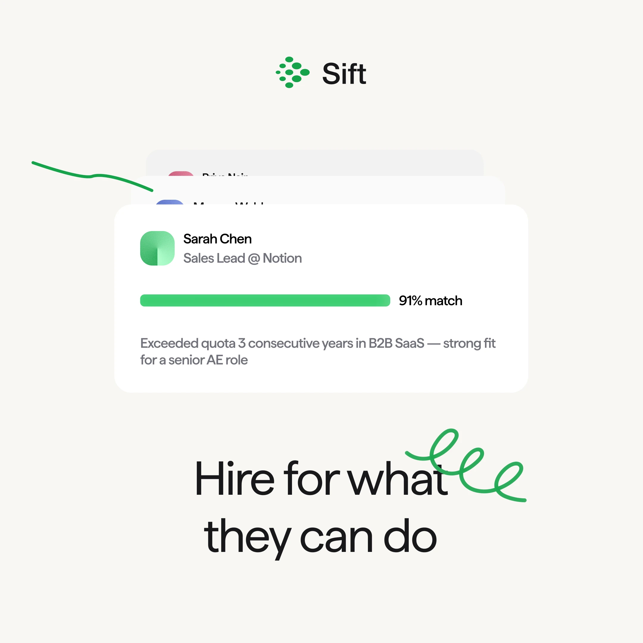 Sift — HR & hiring AI