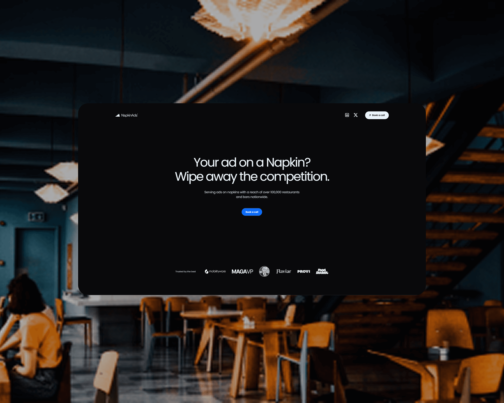 verteal napkinads work banner